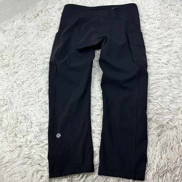 Lululemon Speed Up Crop (21") Black - Picture 4 of 5
